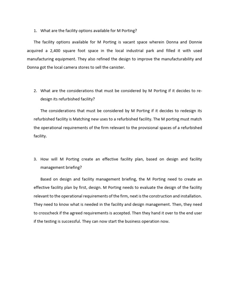 02 Activity 1 Facilities Management PDF