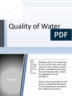 Topic 4 Quality of Water Lecture