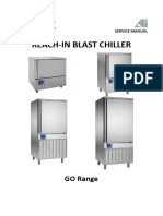BF051AG Friulinox Go Series Blast Chiller and Freezer Range Service Manual