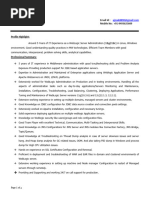 Azmath Weblogic Resume