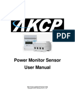 AKCP Power Monitor Sensor User Manual
