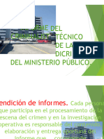 Presentación Sistema de Informes DICRI