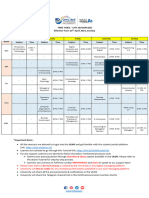 Time Table - Live Session