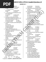 BSG CPT111 Compiled Questions