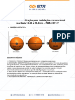 Esfera de Sinalização para Instalação Convencional Montada 18,51 A 20,5mm - ROT41811-7
