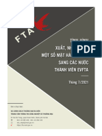 Tình hình XNK một số mặt hàng chính sang các nước thành viên EVFTA tháng 72021