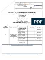 Formato de Documentos Gestión de Contratistas - 2020