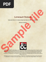 Patrones D Lovecraft
