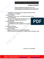 Rapport Hebdomadaire Actualisé 01 - 10