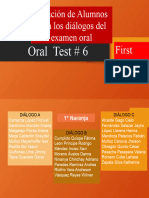 Oral Test 06 - Relación de Alumnos de 1°N