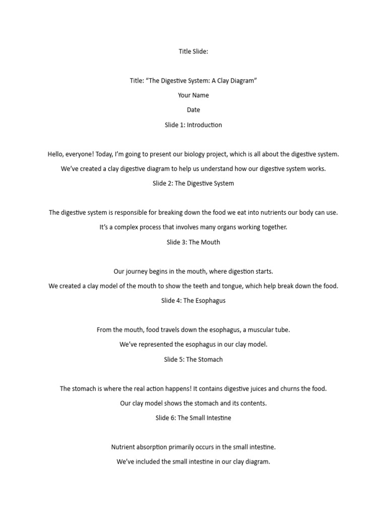 Biology Script 2 PDF Human Digestive System Digestion