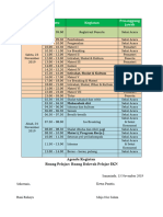 Agenda Kegiatan LKR