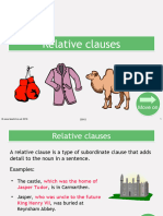 Relative Clauses