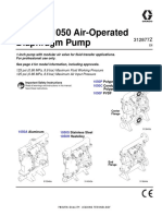 GRACO MEMBRANE AIR PUMP - Manual