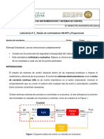 Laboratorio #5 - Diseño de Controladores on-OfF y Proporcional