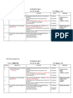 Sok Rithy's Teaching Procedures