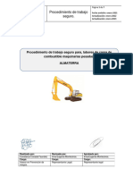 Procedimiento de Trabajo Seguro para Labores de Carga de Combustible Almaterra Ecorental (REV 01)