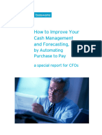 Basware How To Improve Your Cash Management and Forecasting by Automating Purchase To Pay