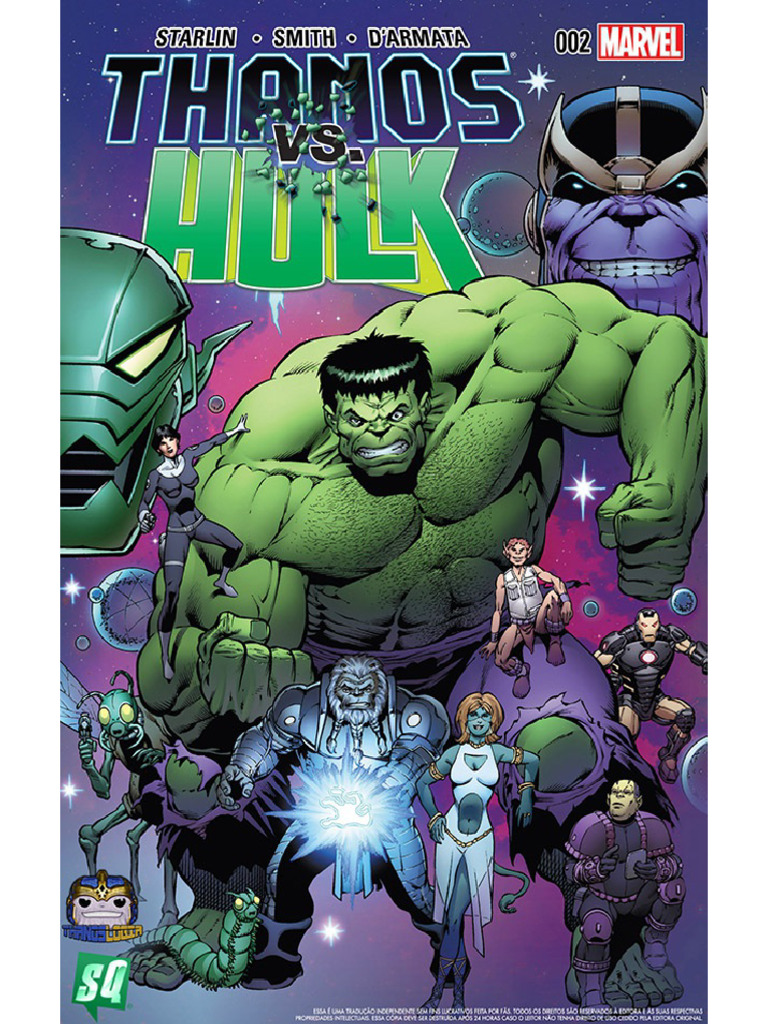 Thanos Vs Hulk 02 - Jim Starlin | PDF