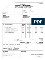 M/S Priya Enterprises: Tax Invoice