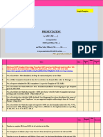 TEMPLATE For PPT Presentation by SO & ASO