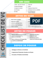 Check List de Voo Alugue Seu Drone 1