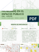 Problemas en El Espacio Público: Cali - Cúcuta
