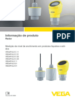 PT Informação de Produto VEGAPULS C11 C21 C22 C23 11 21 31