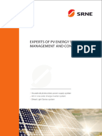 SRNE Catalog of Solar Charge Controller For LED Light