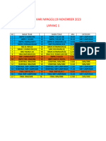 Jadwal Pelajar Pro School Vol2 Minggu