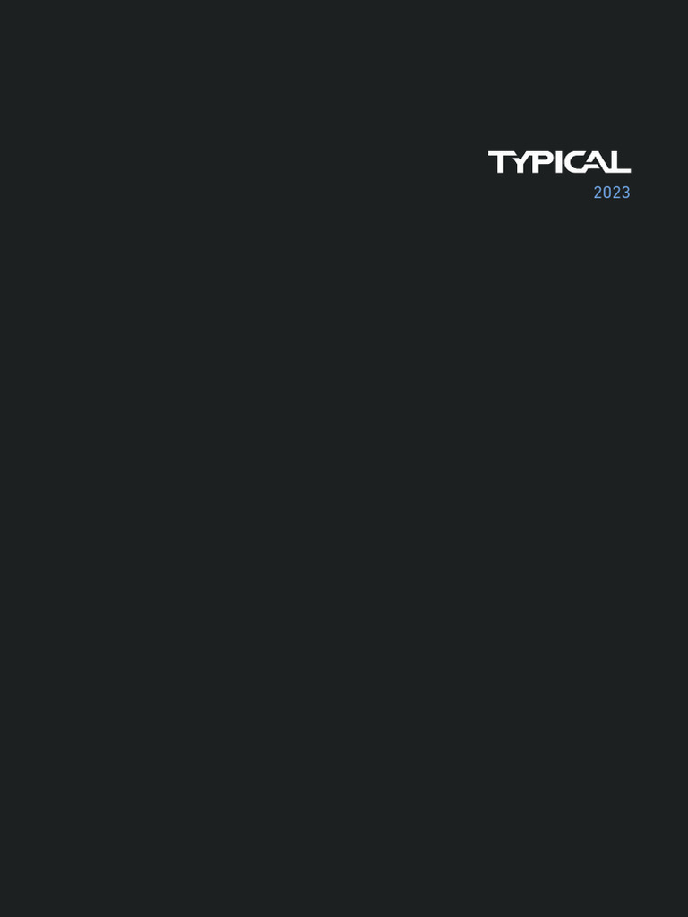 Final TYPICAL CATALOG 03 2023 InnerPages+Cover | PDF