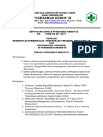 8.1.2 EP 1 Kebijakan Dan SOP Permintaan Pemeriksaan, Penerimaan Pasien, Pengambilan, Dan Penyimpanan Pasien