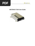 Meitrack t333 User Guide