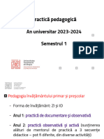 Informatii Stagiu Practica Pedagogica - Studenti