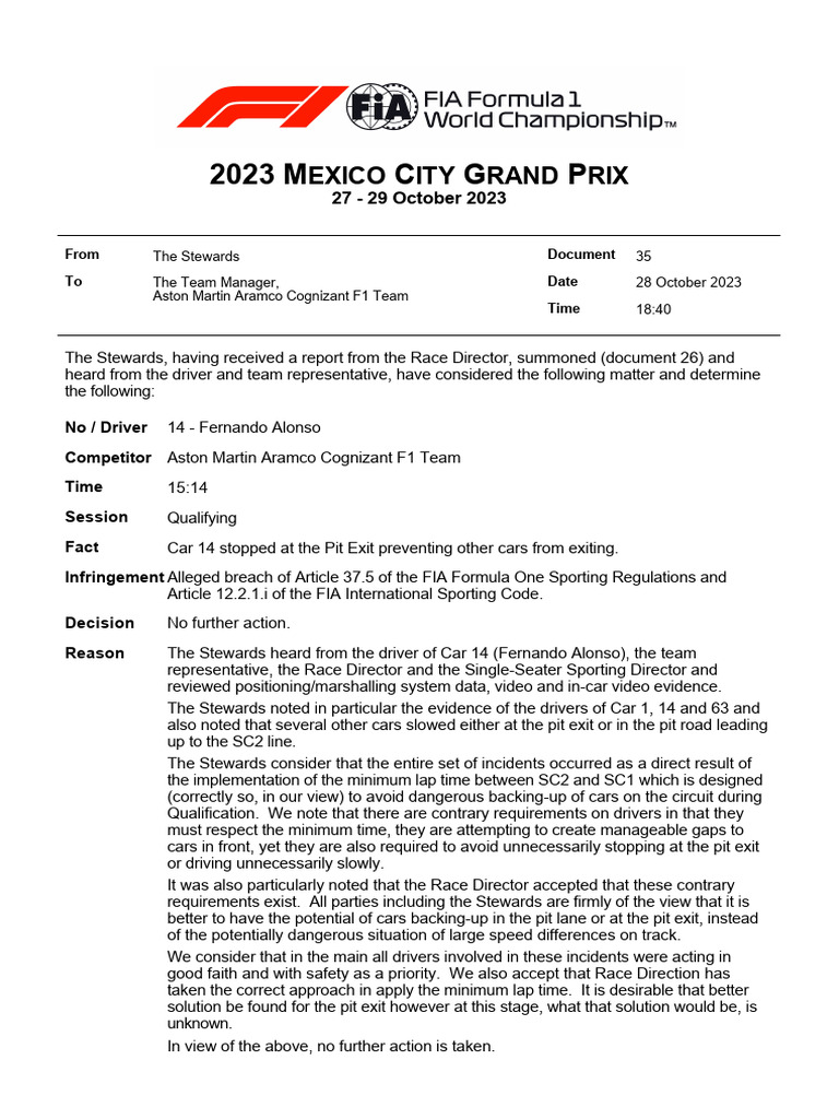 2023-mexico-city-grand-prix-decision-car-14-alleged-impeding-at