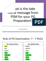 How To Plan For PG Exams