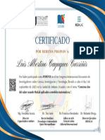 Certificado Ponente 2023