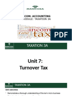 7.TAX 3A - Unit 7 Turnover Tax