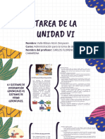 Tarea de La Unidad VI