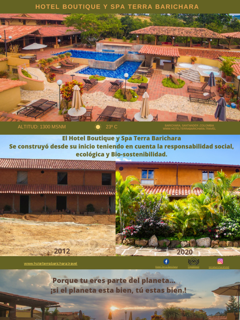 Ochure Terra Barichara 2021 PDF Hotel Bogot 