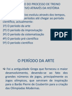 Evolução Do Processo de Treino Desportivo