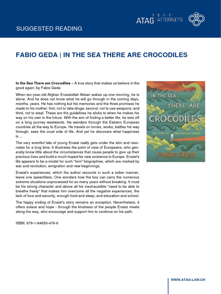 EN in The Sea There Are Crocodiles | PDF