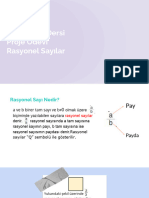 Matematik Dersi Proje Ödevi-Rasyonel Sayılar?