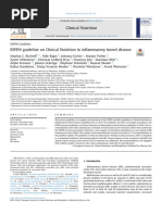 ESPEN Guideline On Clinical Nutrition in Inflammatory Bowel Disease