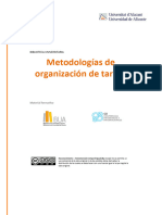 Metodologias Organizacion Tareas 2017 18