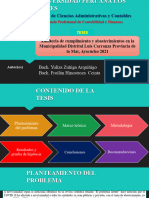 Auditoria de Cumplimiento y Abastecimiento