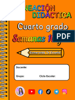 ? 4° S10 S11 PLANEACIÓN DIDÁCTICA ? Esmeralda Te Enseña ?