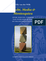 Macht, Media Montesquieu Over Nieuwe Vormen Van Publieke Macht en Machtsevenwicht (LUP Dissertaties) (Dutch Edition) by Elly Van Der Wilk