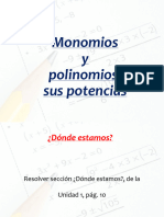 Potencias Algebraicas