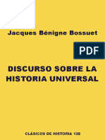 4.1. Bossuet - Discurso Sobre La Historia Universal - Primera Parte